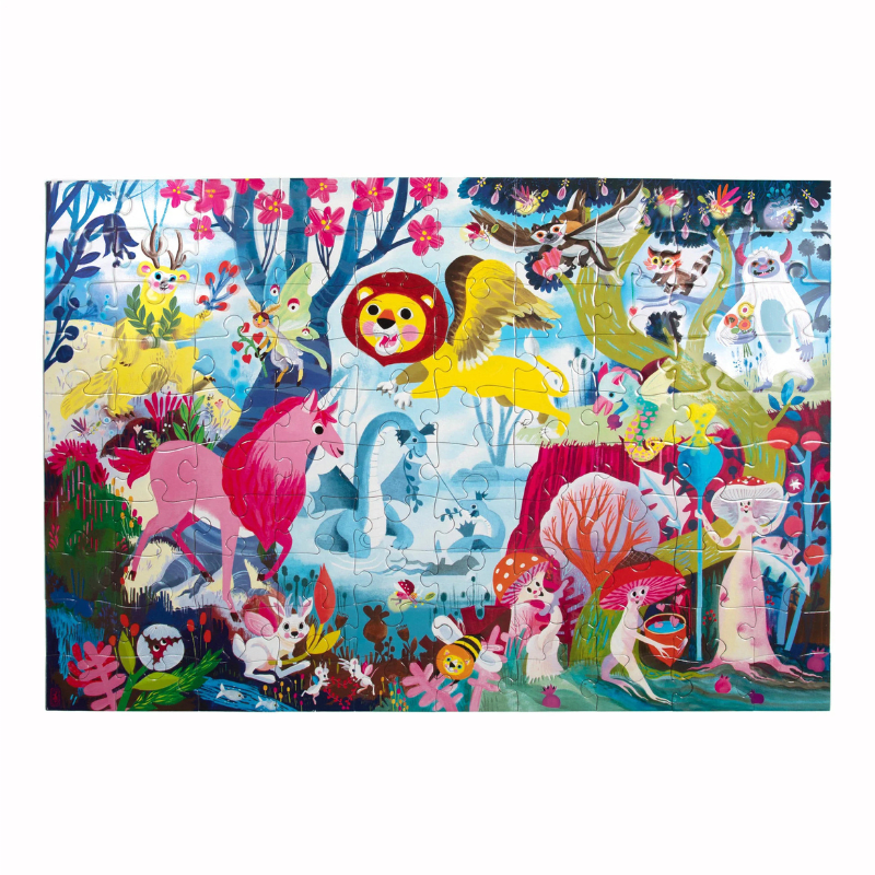 Puzzle 100 Piezas Criaturas Mágicas - Eeboo2
