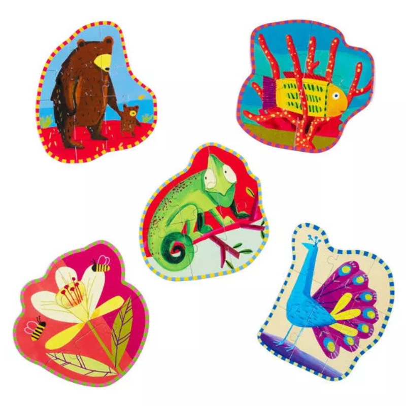 Puzzle Progresivo Vida en la Tierra - Eeboo2