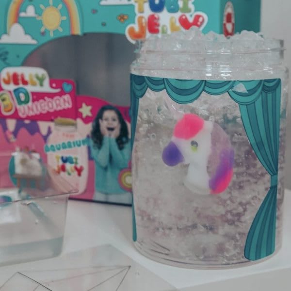 Set tubi jelly 6 colores unicornio + acuario - Tuban2