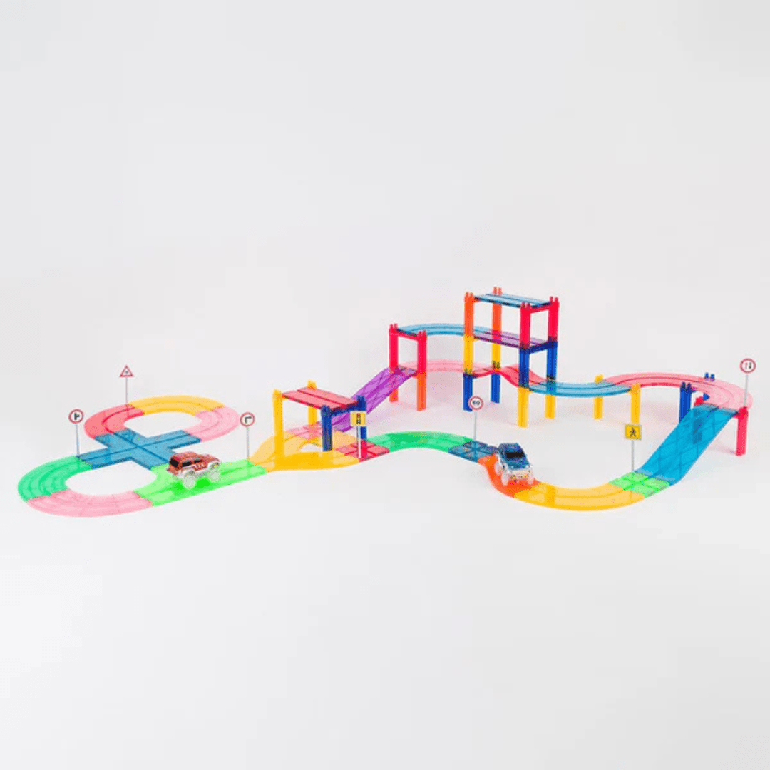 Imanix Pista de Carreras 50 Piezas - Braintoys3