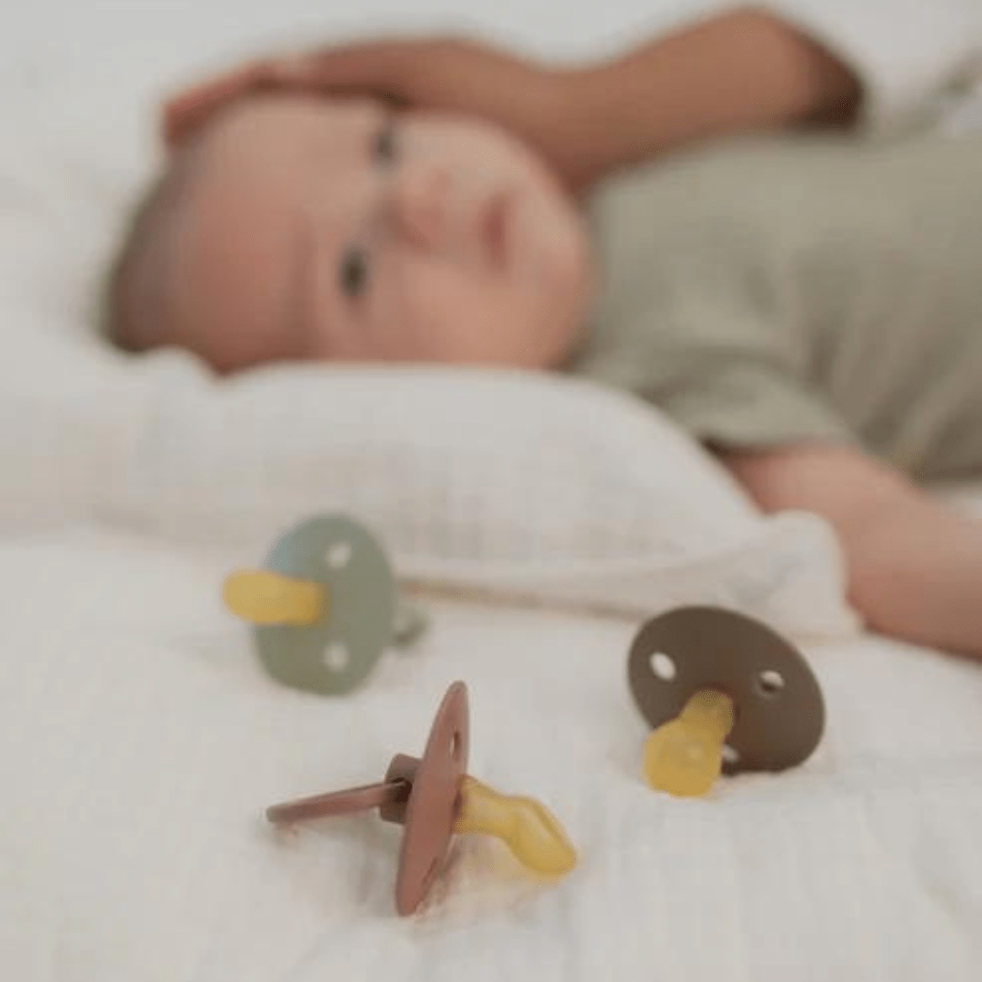 Chupete Bibs Anatómico Talla 2 Fossil Grey & Mauve2