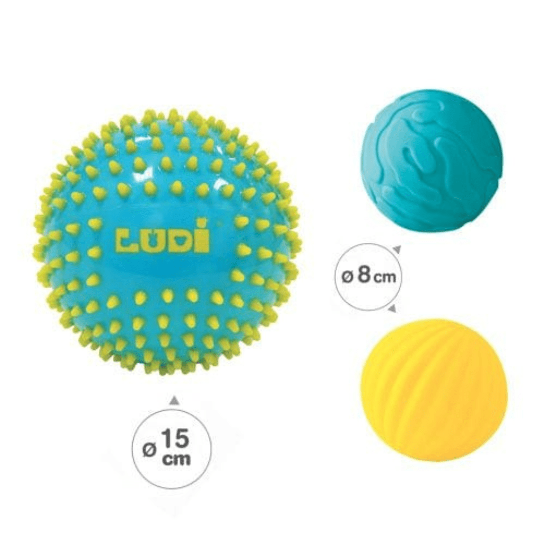 Pelotas Sensoriales Azul - Ludi2