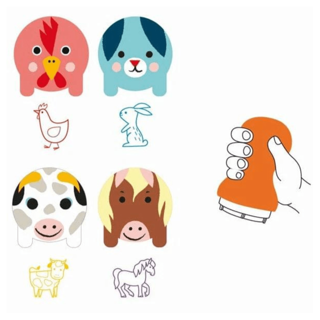 Timbres Animales de la Granja - Djeco2