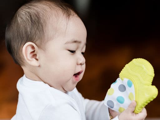 Guante Mordedor Glüv Color Lime - Bblüv 1