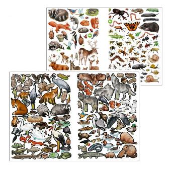 Crea Tu Bosque con Stickers  - Depesche1