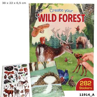 Crea Tu Bosque con Stickers  - Depesche 3