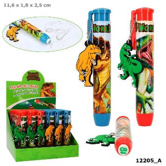Goma de Borrar Retractil Dino World - Depesche2