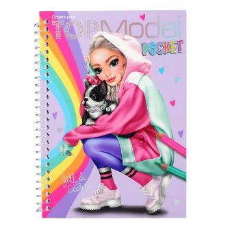 Libro para Colorear Diseña tu Estilo - Top Model1
