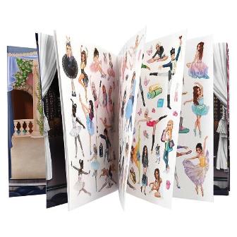 Libro de Sticker Ballet - Top Model3