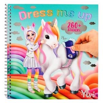 Libro de Sticker Unicornios1