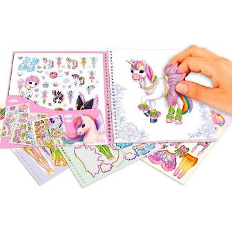 Libro de Sticker Unicornios3