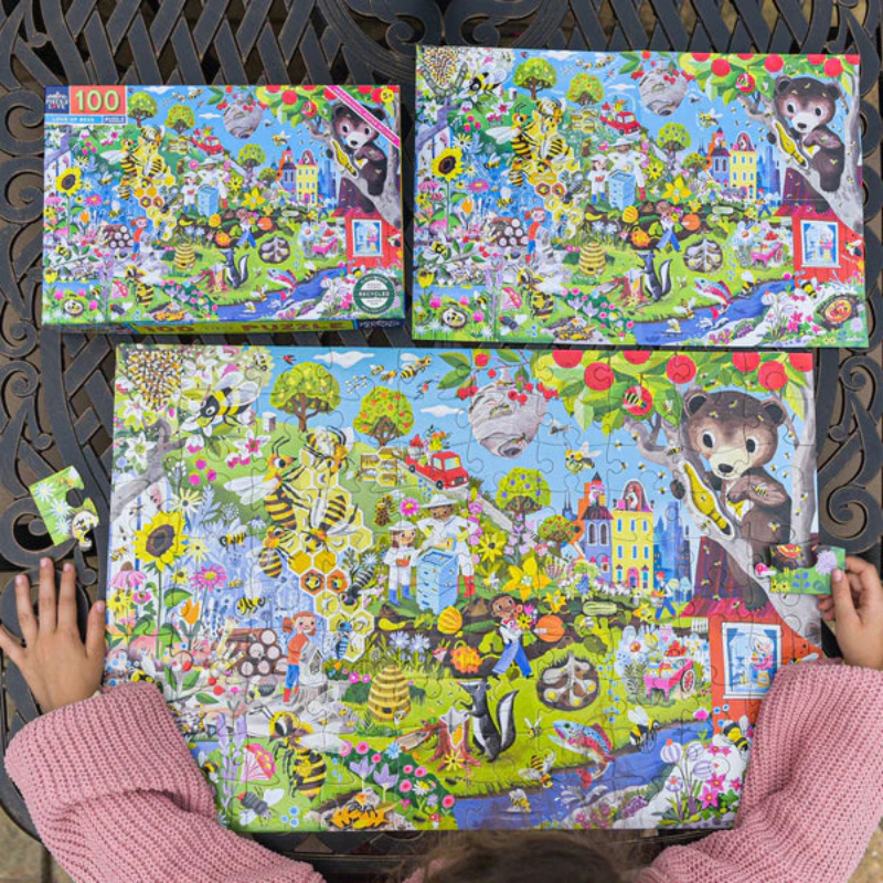 Puzzle 100 Piezas Abejas - Eeboo3