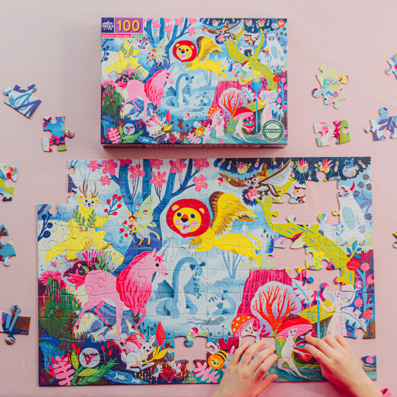 Puzzle 100 Piezas Criaturas Mágicas - Eeboo3