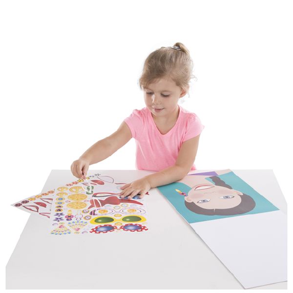 Block de Stickers Crea Tu Cara - Melissa and Doug4