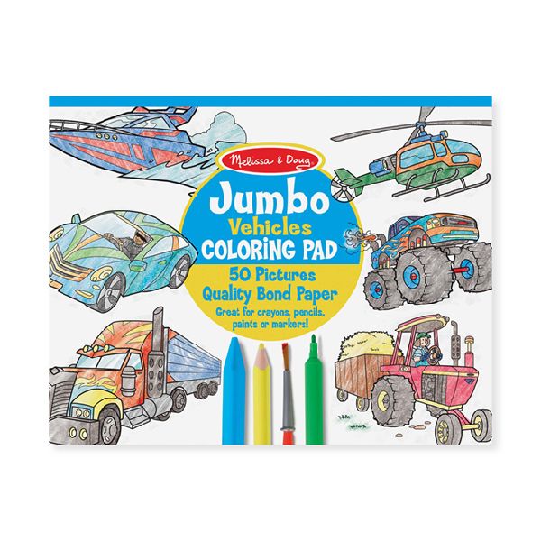 Block para Pintar Vehículos - Melissa and Doug 1
