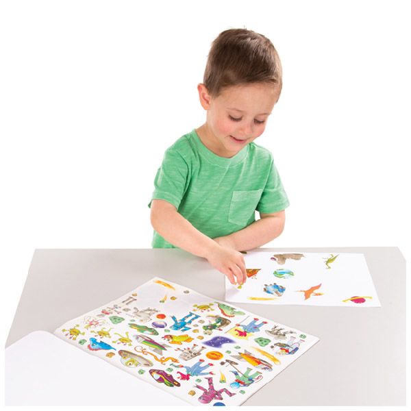 Block de Stickers Reutilizable Colección Niño - Melissa and Doug3