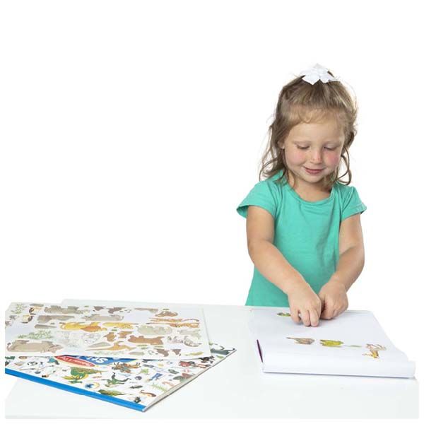 Block de Stickers Reutilizable Colección Niño - Melissa and Doug4