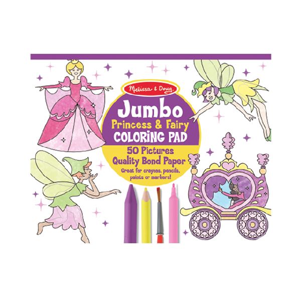 Block para Pintar Princesas - Melissa and Doug 1