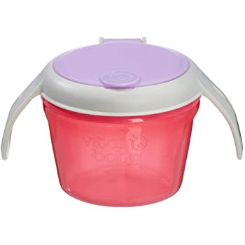Bowl para Snacks y Colaciones Rosado - Vital Baby 2 Bowl para Snacks y Colaciones Rosado - Vital Baby 2