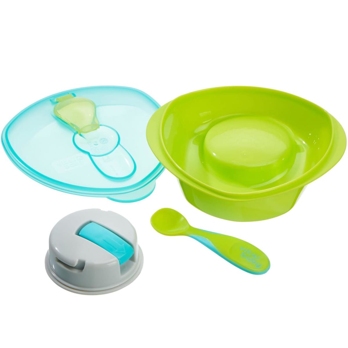 Bowl con Succión Verde - Vital Baby2