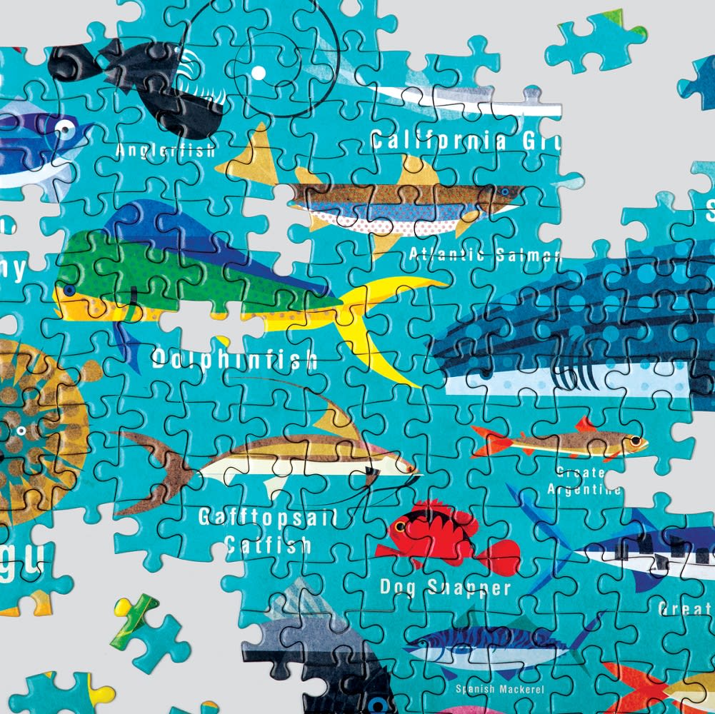 Puzzle Vida del  Océano 1000 Piezas - Mudpuppy1