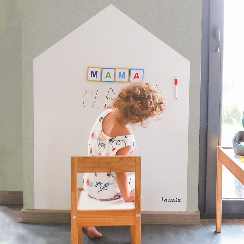 Imaboard Blanca Pizarra Magnetica Imanix - Braintoys3