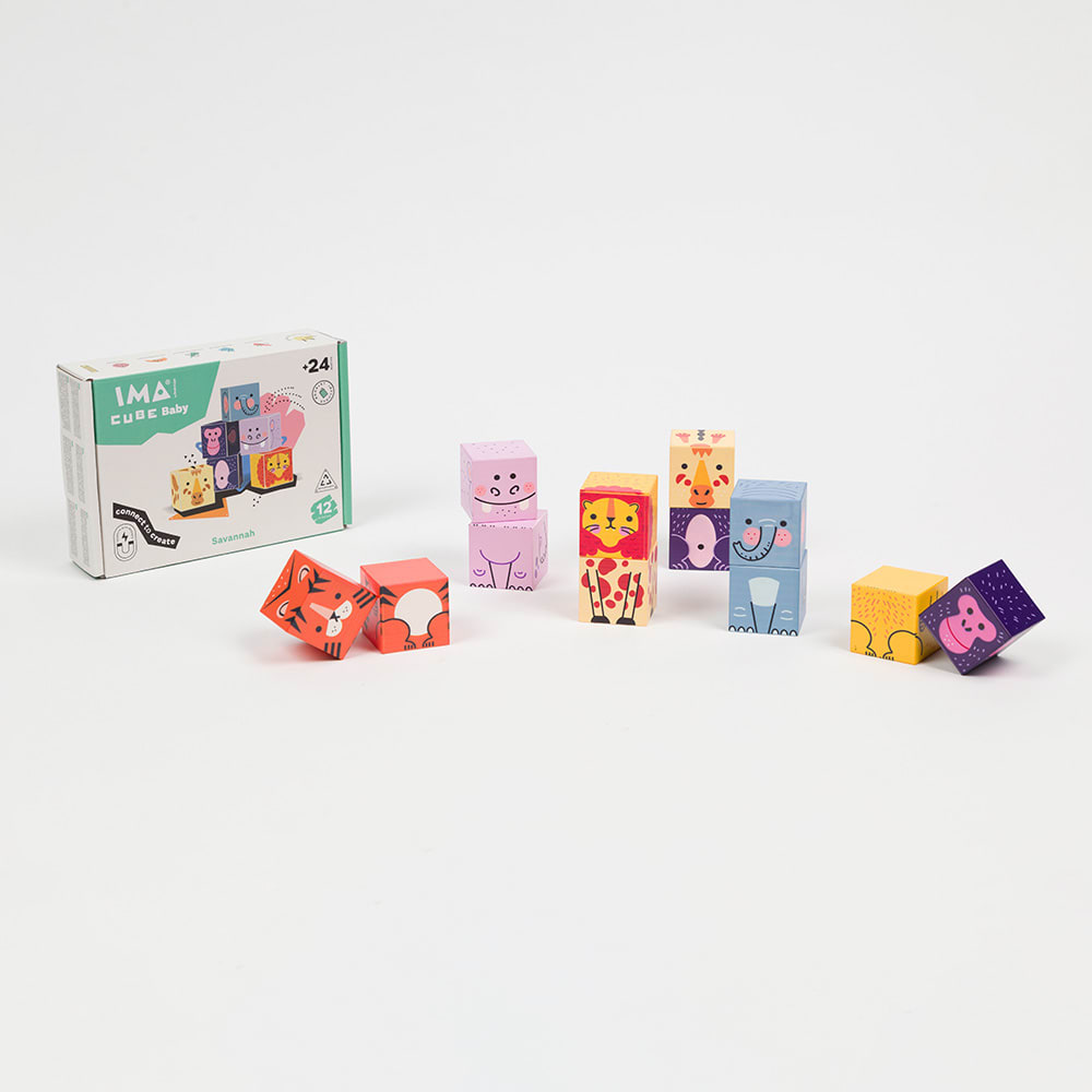 Imacube Baby Savannah - Braintoys4