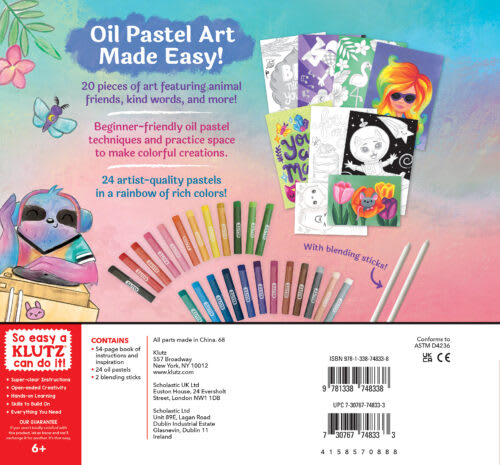 Pastel Studio Libro para Pintar - Klutz4