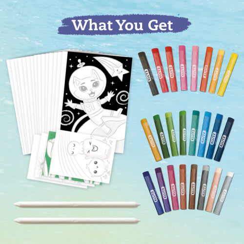 Pastel Studio Libro para Pintar - Klutz5