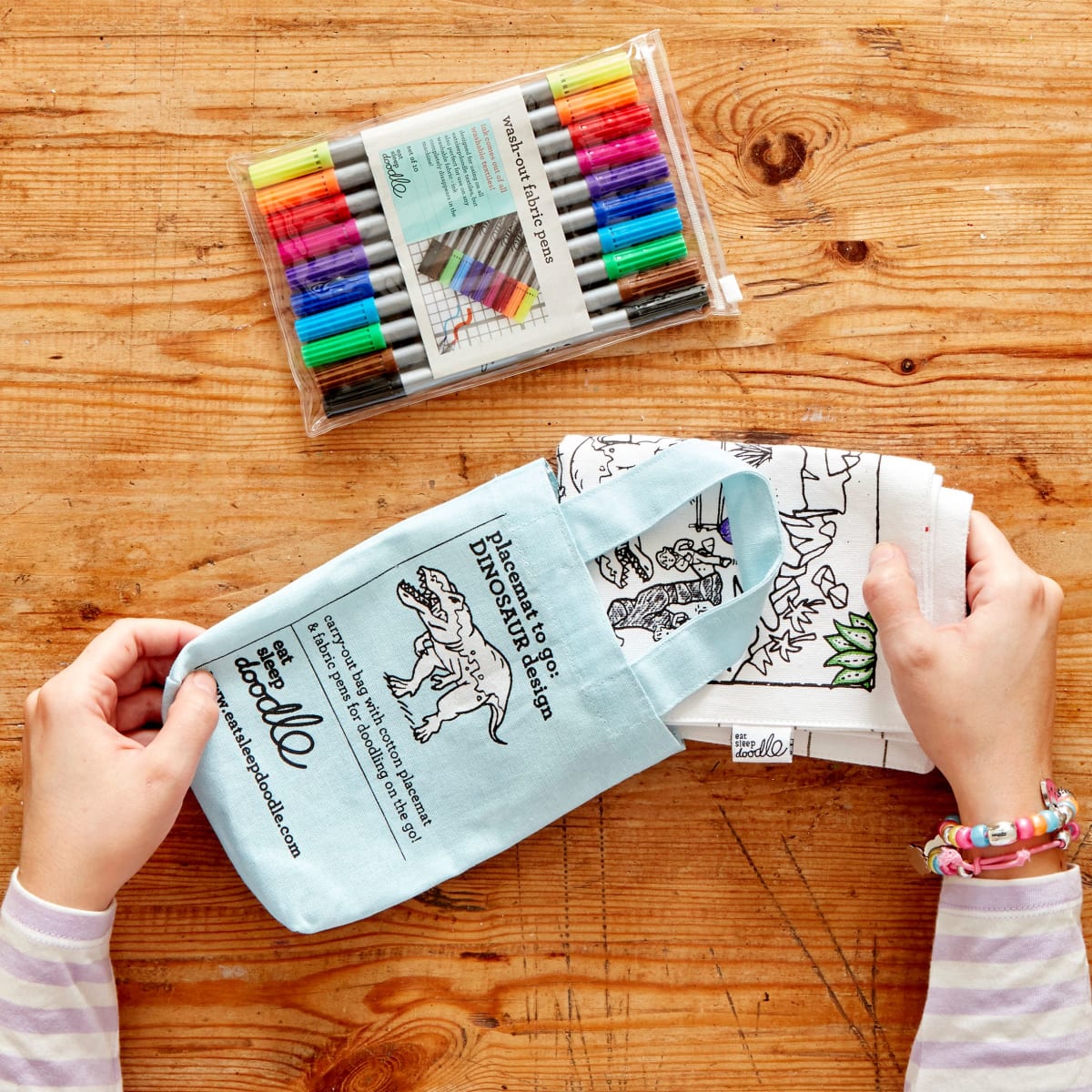 Individual para Pintar Dinosaurios - Eatsleepdoodle1