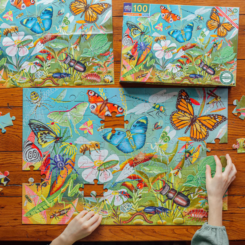 Puzzle 100 Piezas Insectos - Eeboo4