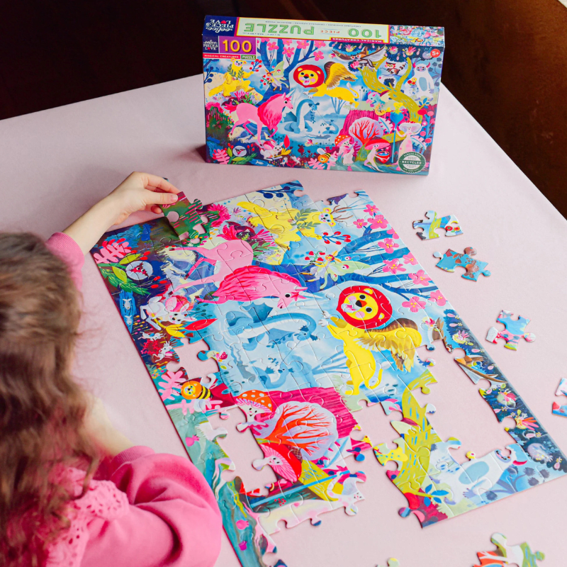 Puzzle 100 Piezas Criaturas Mágicas - Eeboo4