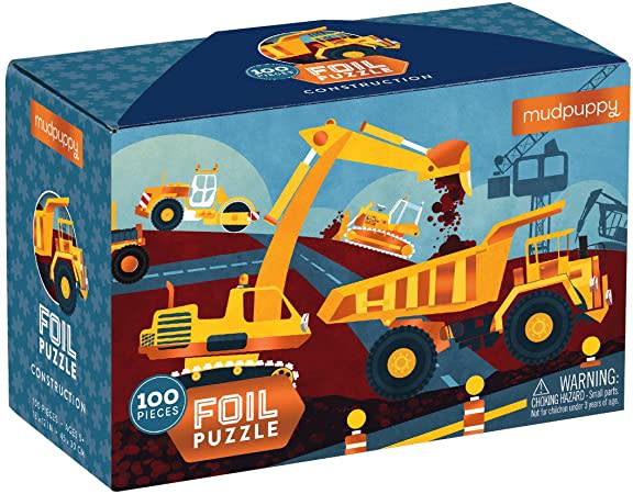 Puzzle Aluminio Construcción 100 Piezas - Mudpuppy 2