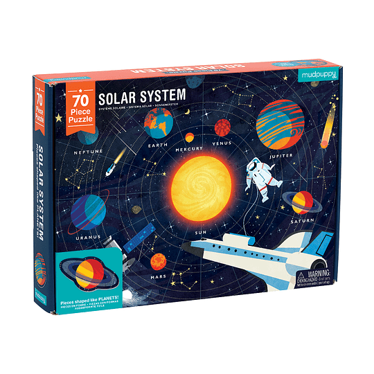 Puzzle Sistema Solar 70 Piezas - Mudpuppy 3