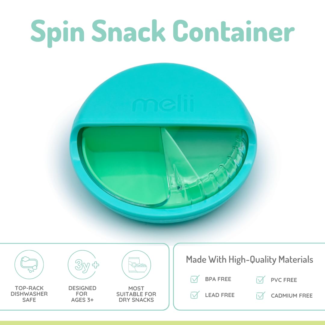 Contenedor para Snack Spin Aqua - Melii1