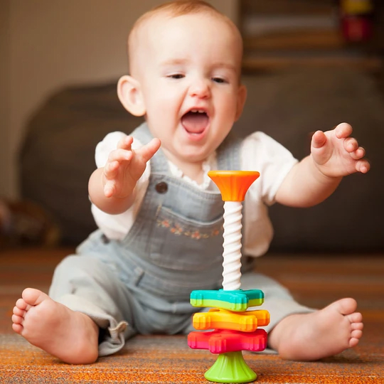Juguete Sensorial Minispinny - Fat Brain Toys3