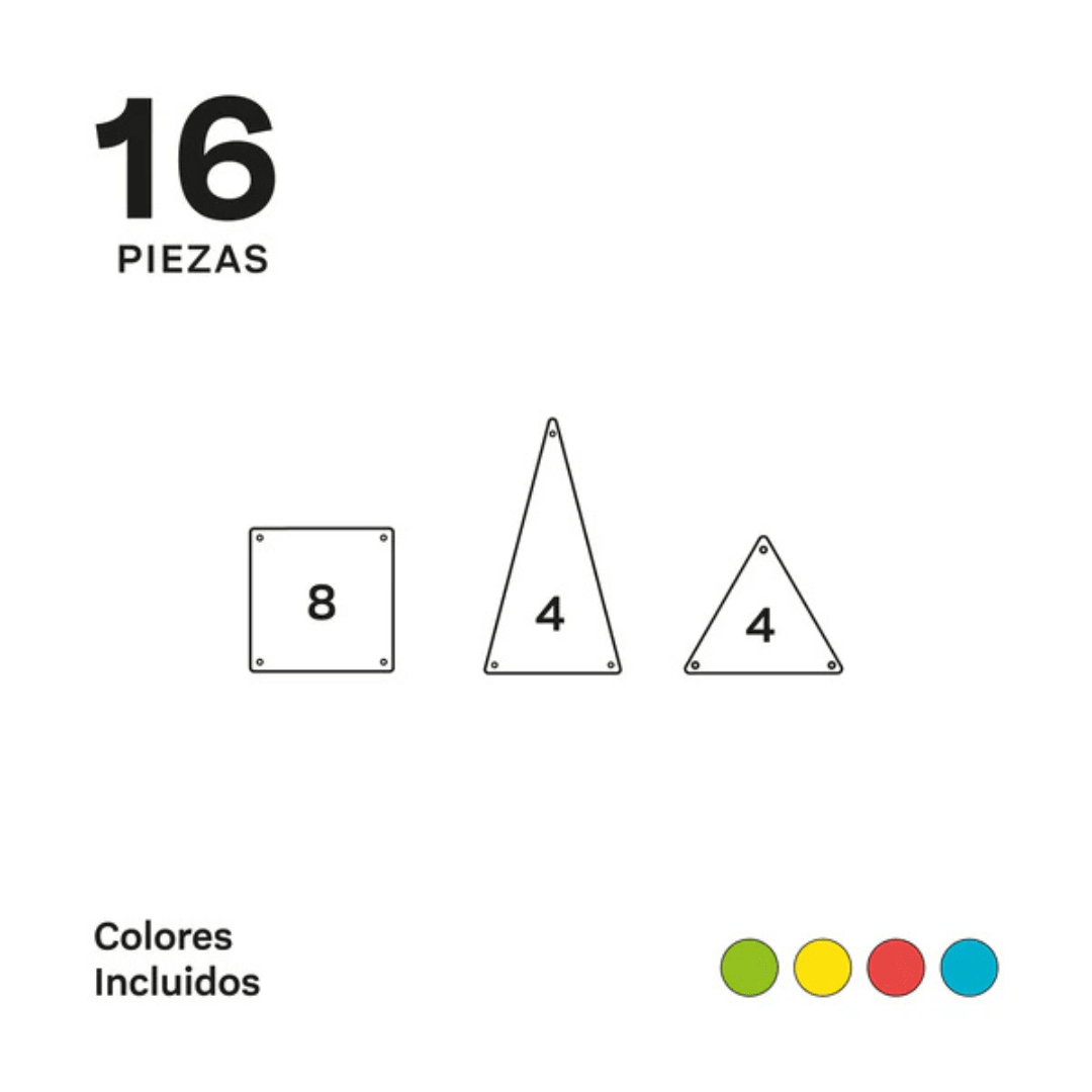 Imanix Set 16 Piezas - Braintoys7