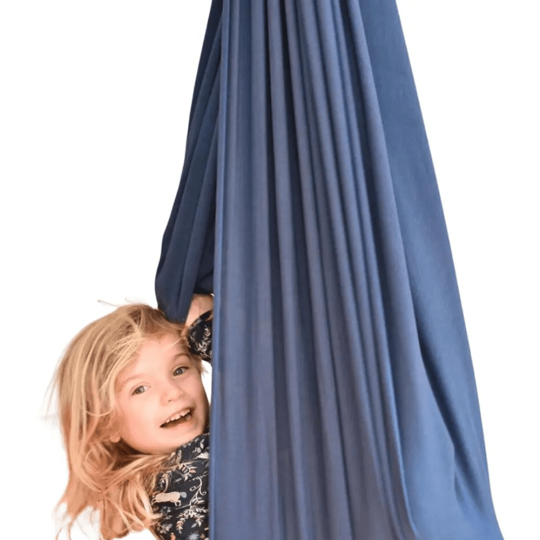 Columpio sensorial  azul piedra - FocuSwing5