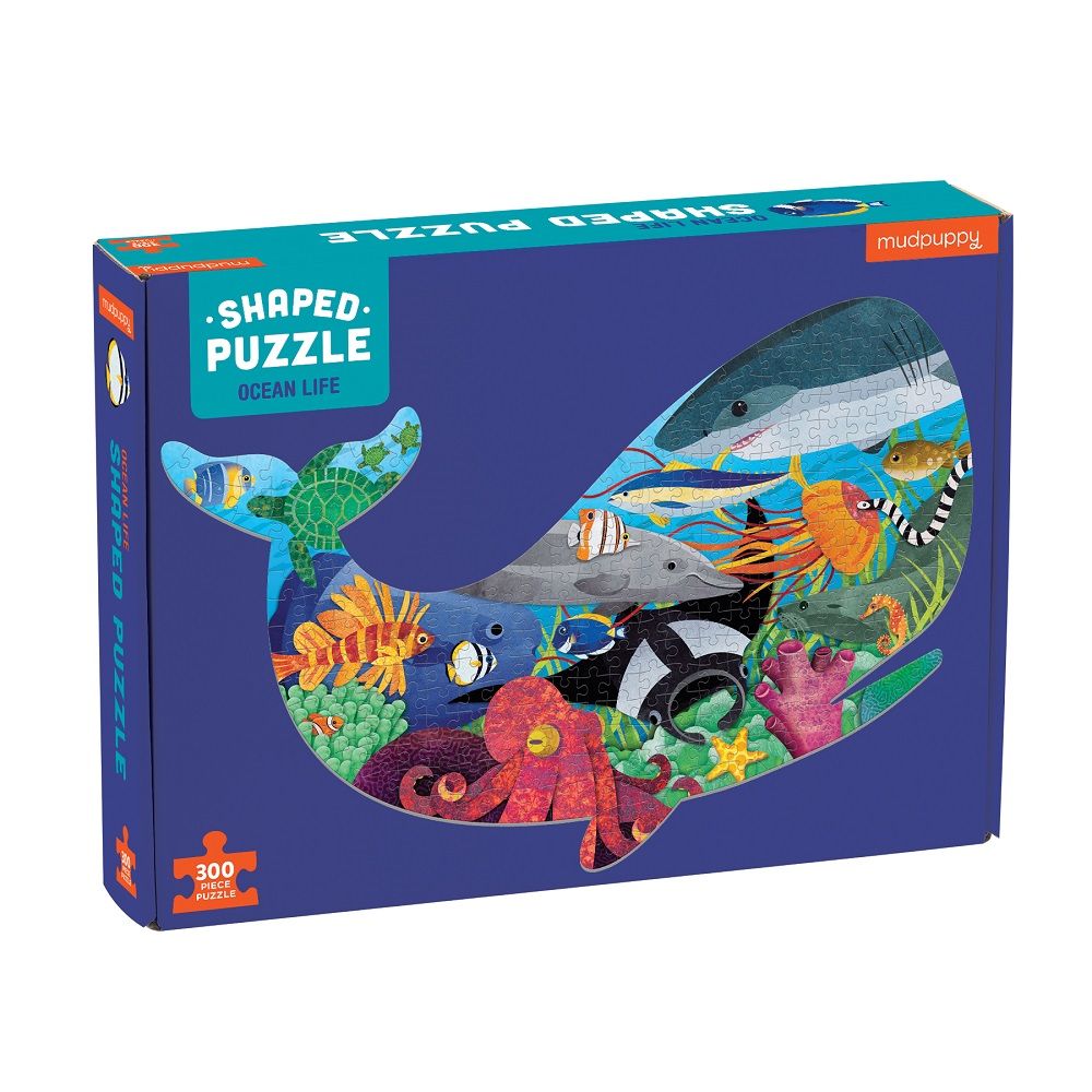 Puzzle con Forma Océano 300 Piezas - Mudpuppy 2