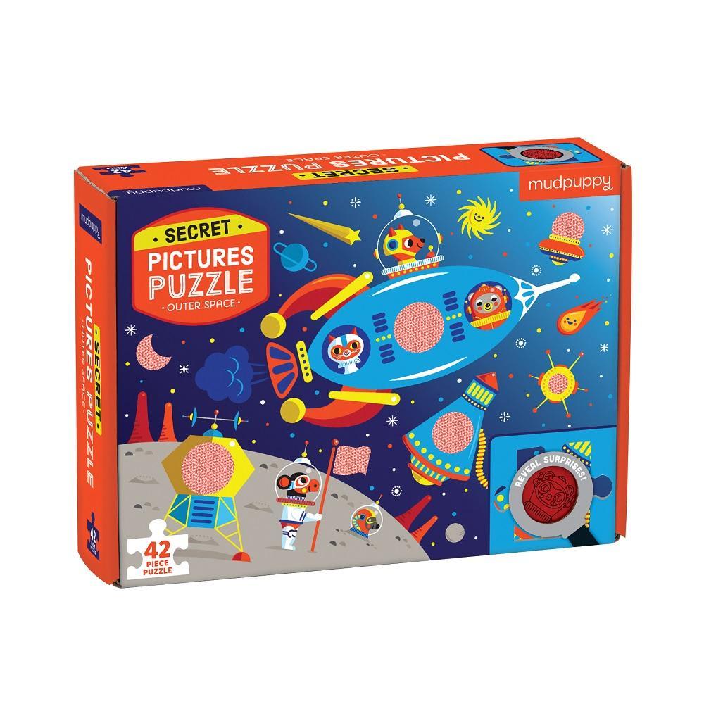 Puzzle Dibujos Secretos Espacio 42 Piezas - Mudpuppy 3