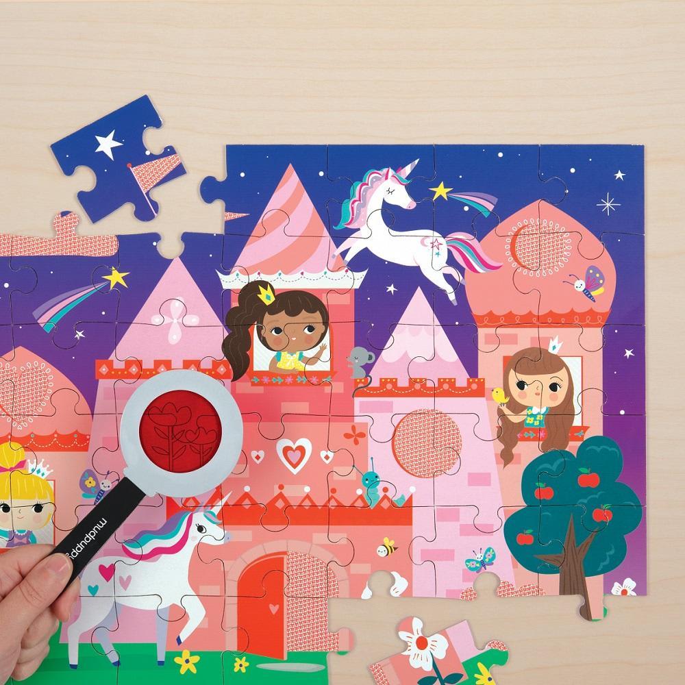 Puzzle Dibujos Secretos Castillo Unicornio - Mudpuppy3