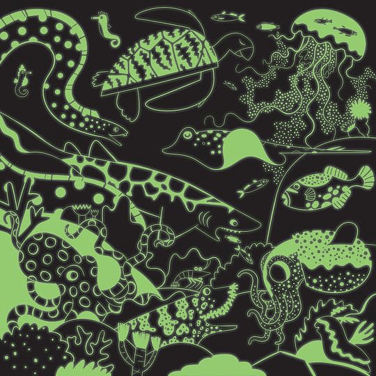 Puzzle 500 Piezas océano Brilla en la Oscuridad - Mudpuppy2
