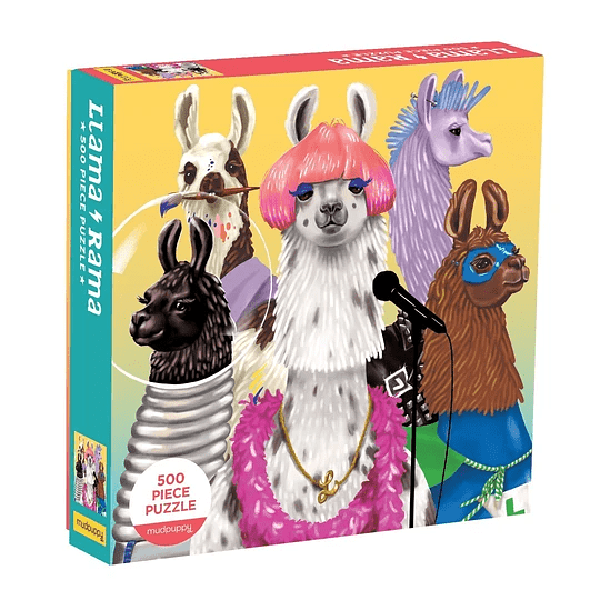 Puzzle Llama Rama 500 Piezas - Mudpuppy 1