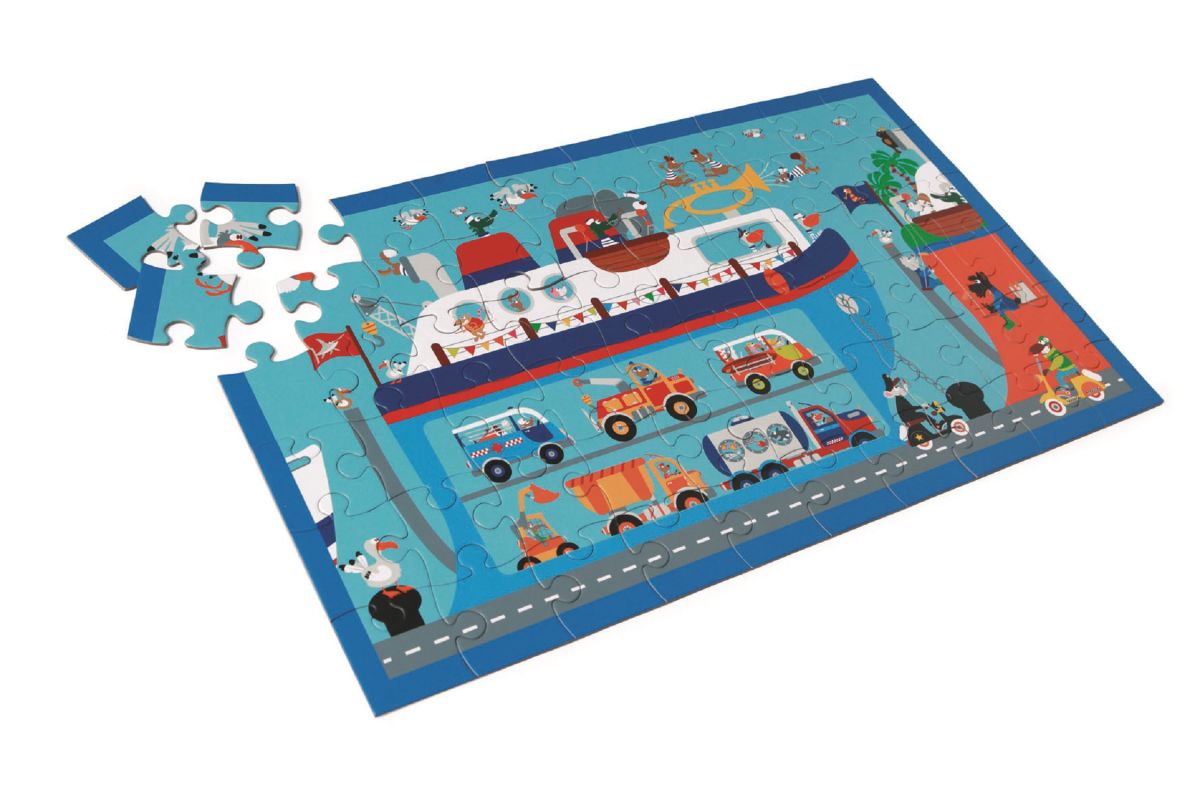 Puzzle Ferry 60 Piezas - Scratch Europe1