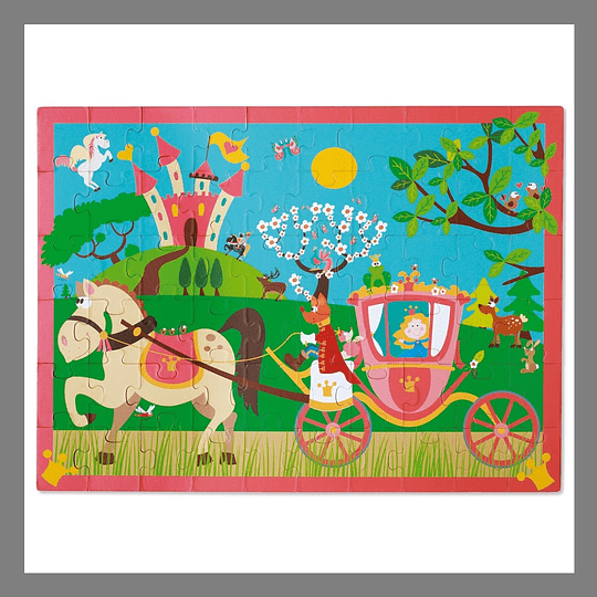 Puzzle Princesa 60 Piezas - Scratch Europe4
