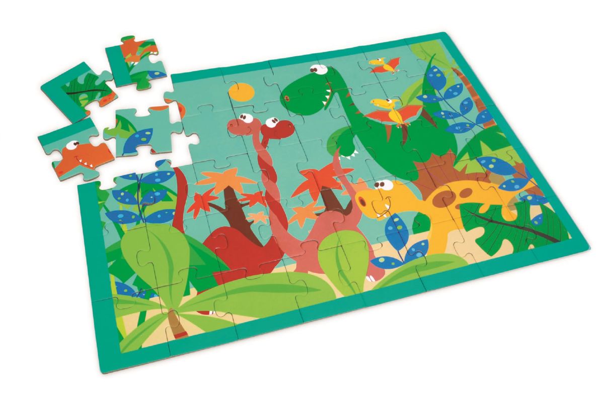 Puzzle Dinosaurio 40 Piezas - Scratch Europe1