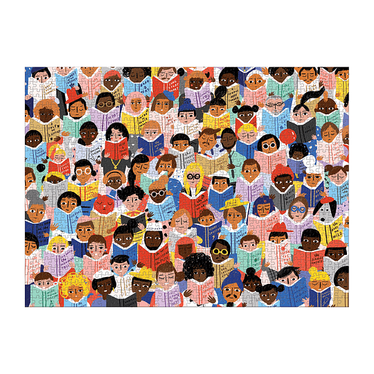 Puzzle Club de Lectura 1000 Piezas - Mudpuppy2