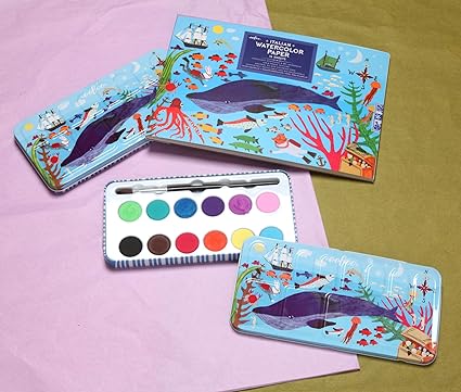 Acuarela Bajo el Mar - Eeboo3