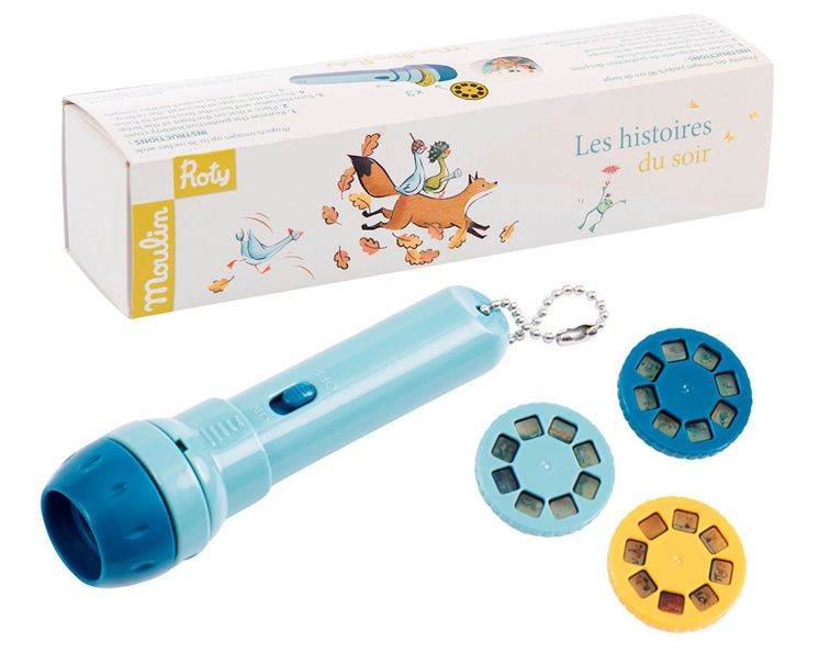 Linterna de Cuentos Celeste - Moulin Roty 1