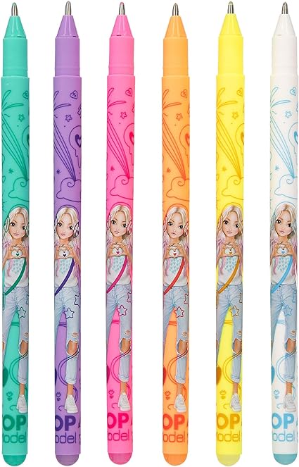 Set 6 Rotuladores de Gel - Top Model1